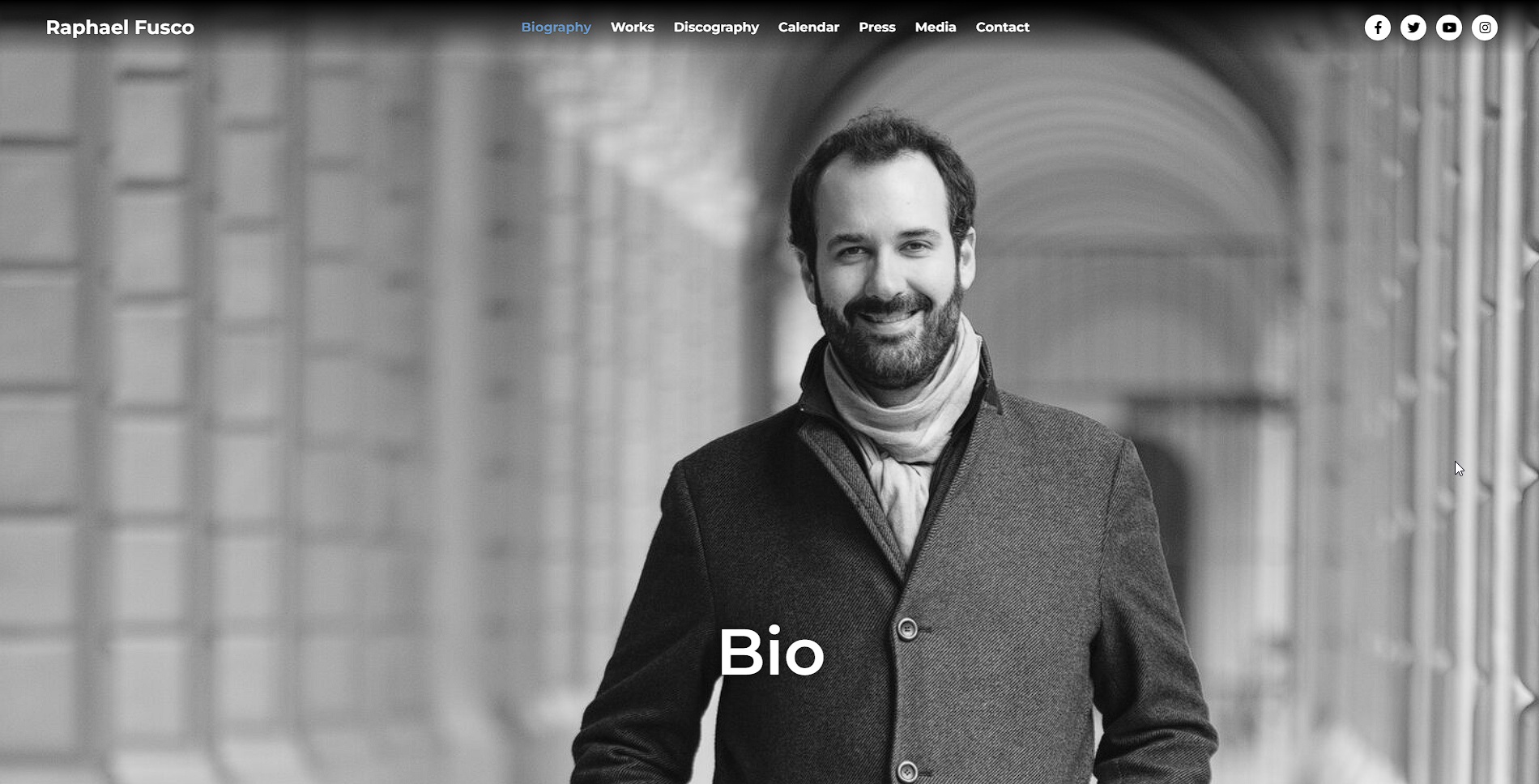 Biography Raphael Fusco Composer, Keyboardist and Conductor