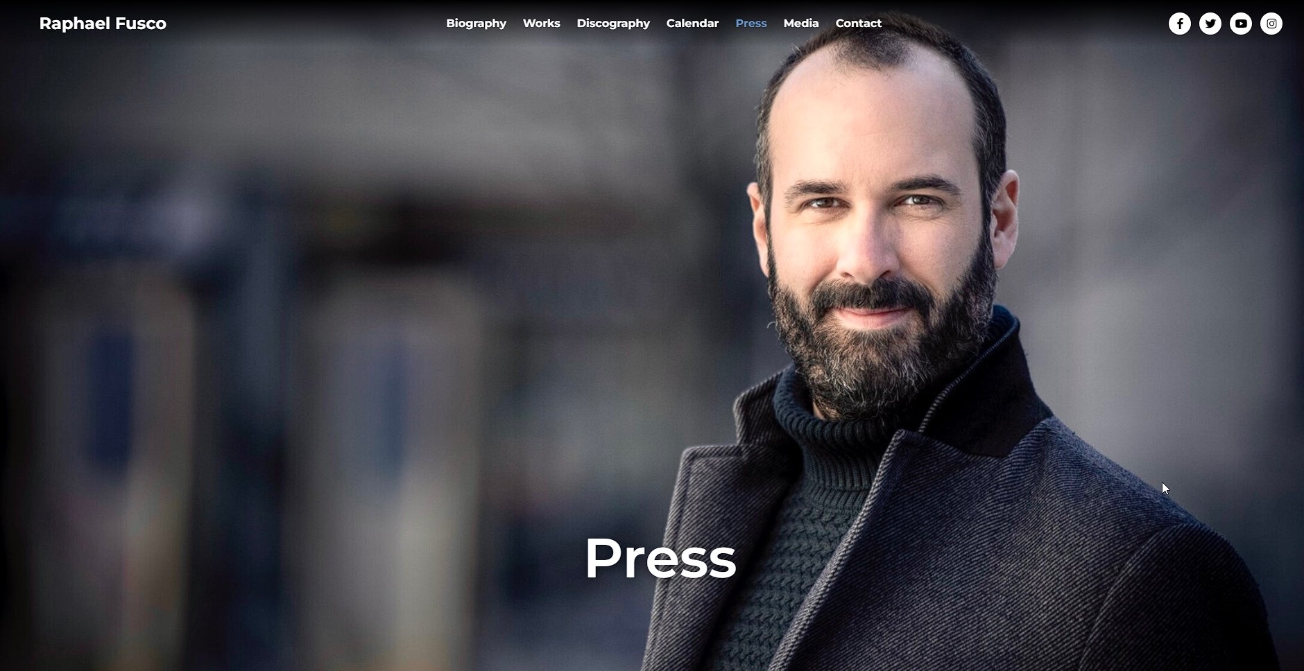 Raphael Pureco Press | Composer, Keyboardist and Conductor Raphael Fusco