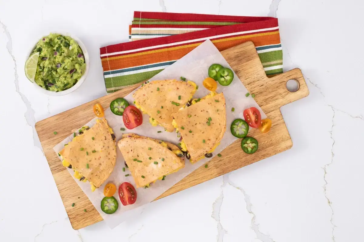 Egglife breakfast quesadilla