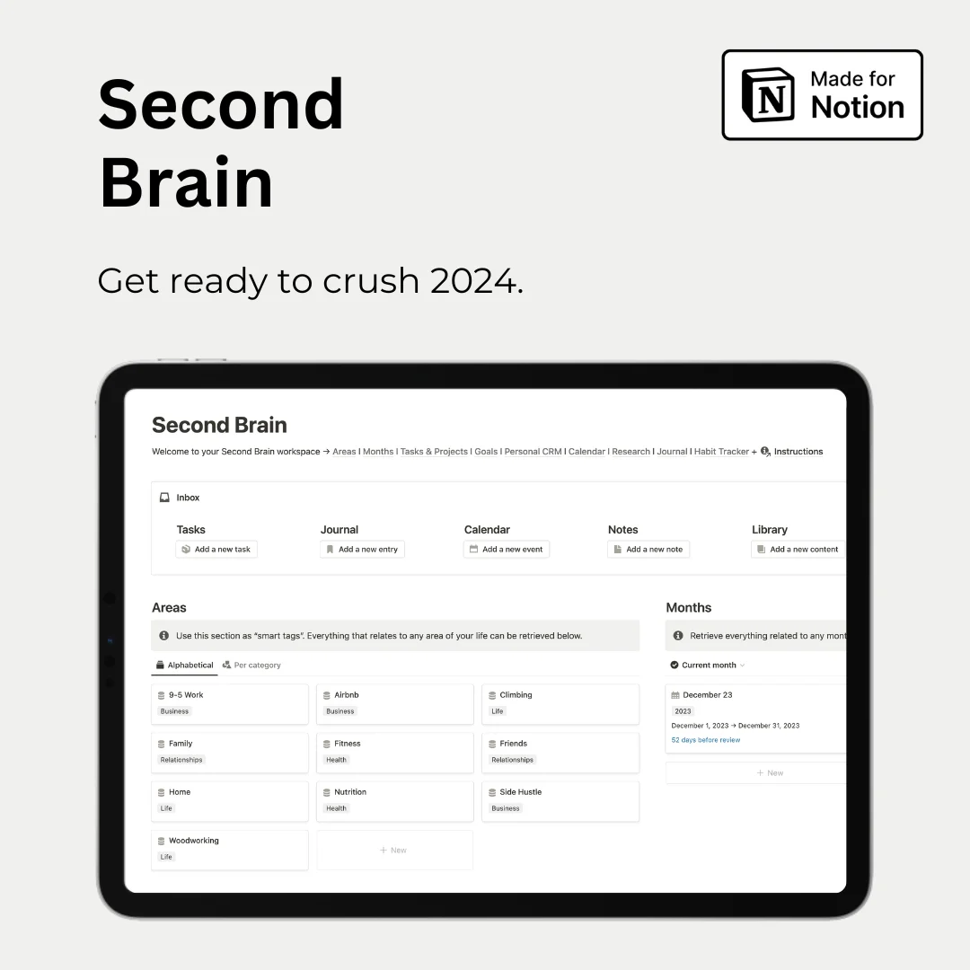 Notion Second Brain
