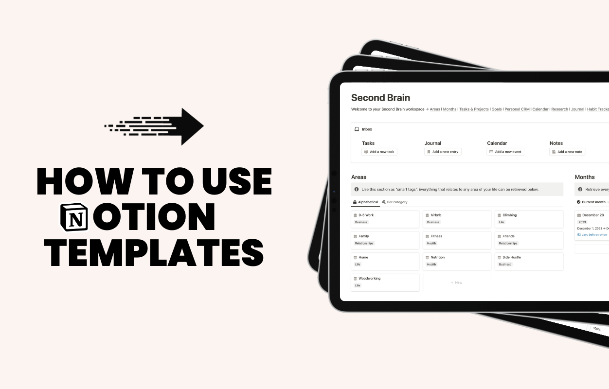 How to use Notion templates