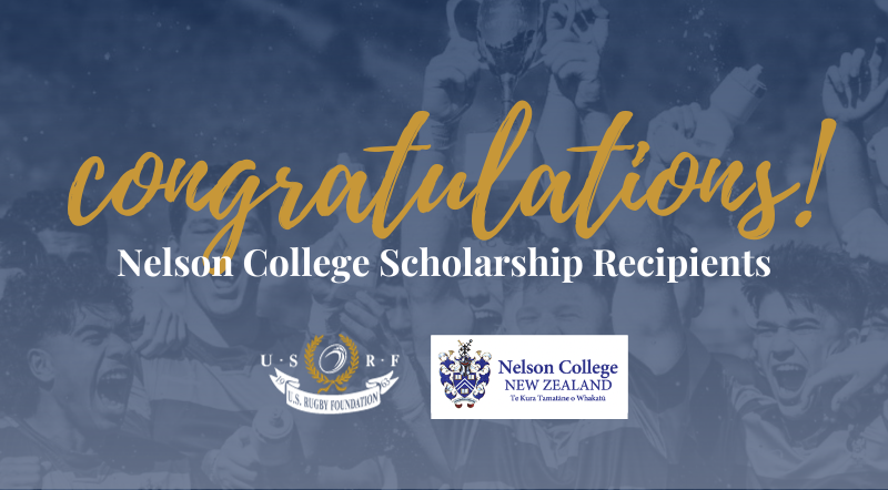 USRF Grants Two 2024 Nelson College Scholarships | US Rugby Foundation