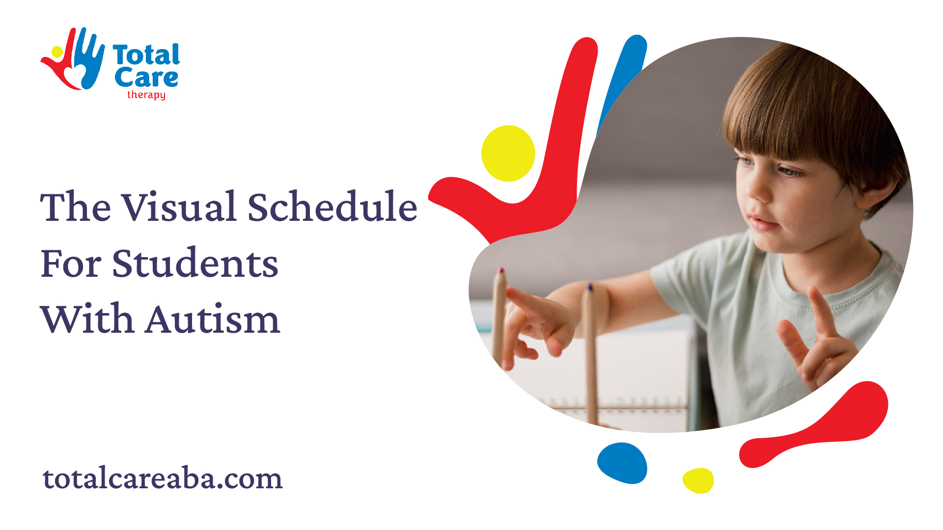 The Visual Schedule For Students With Autism