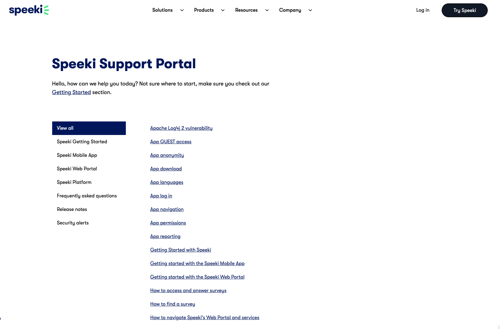 Support Portal