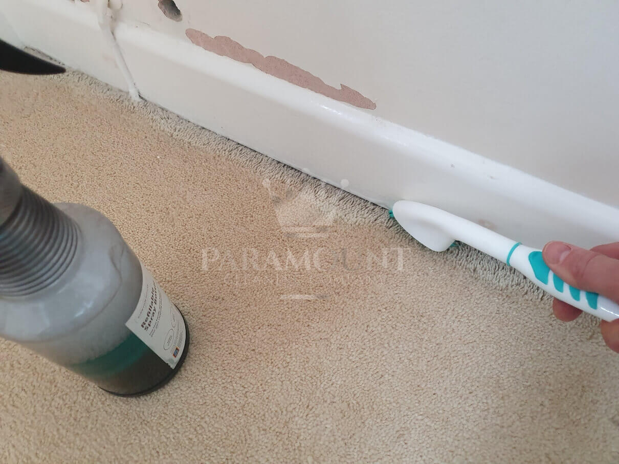 Draft marks Dark Lines On Carpet