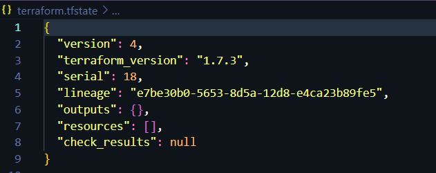 Terraform updates our state