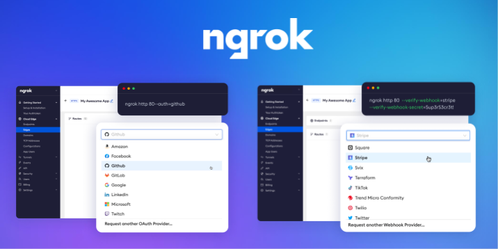ngrok blog: Expanding ngrok's free plan with security in one line