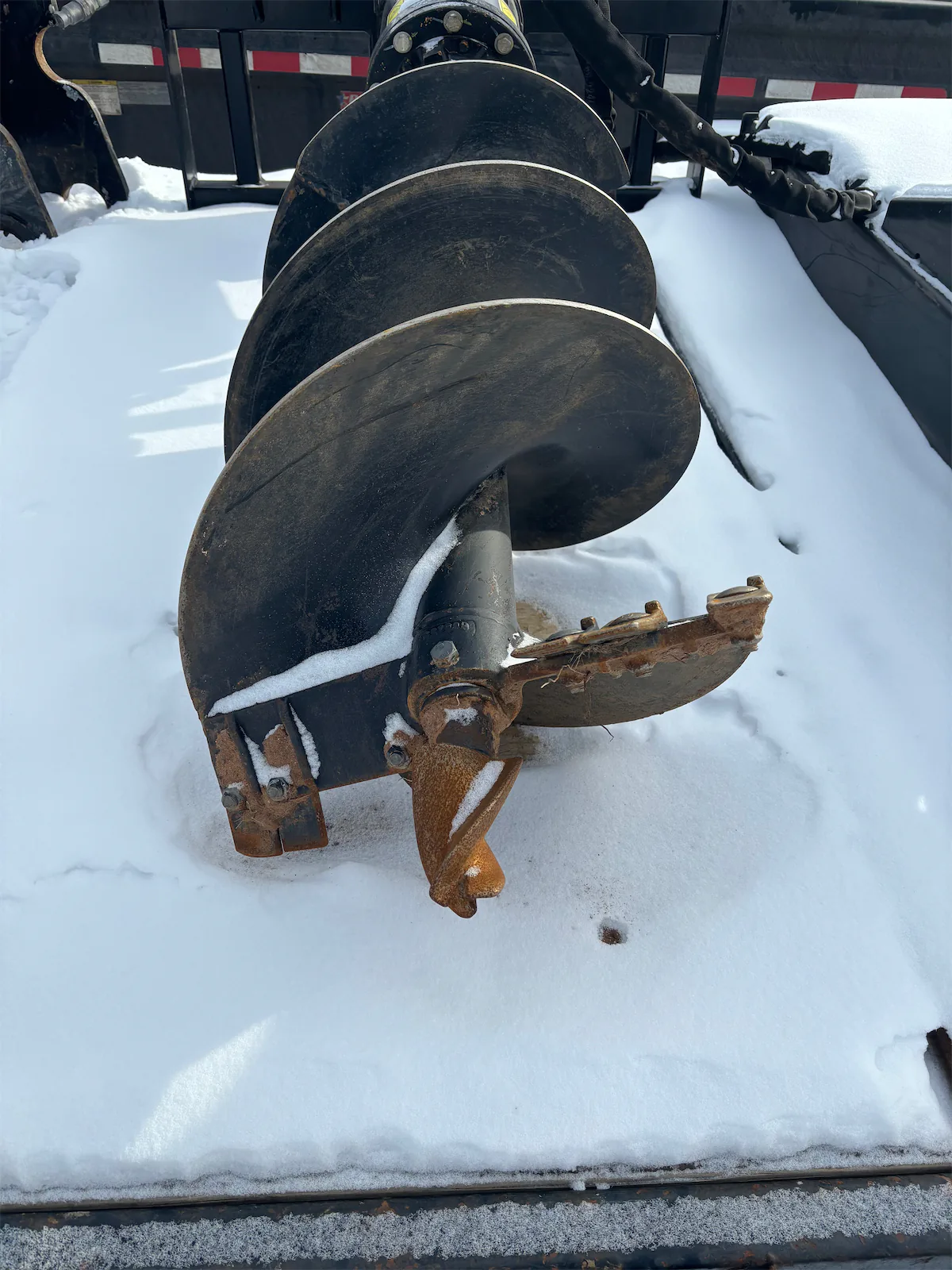 Skidsteer Auger Bit 18" Siren Rentals Heavy Equipment Rentals