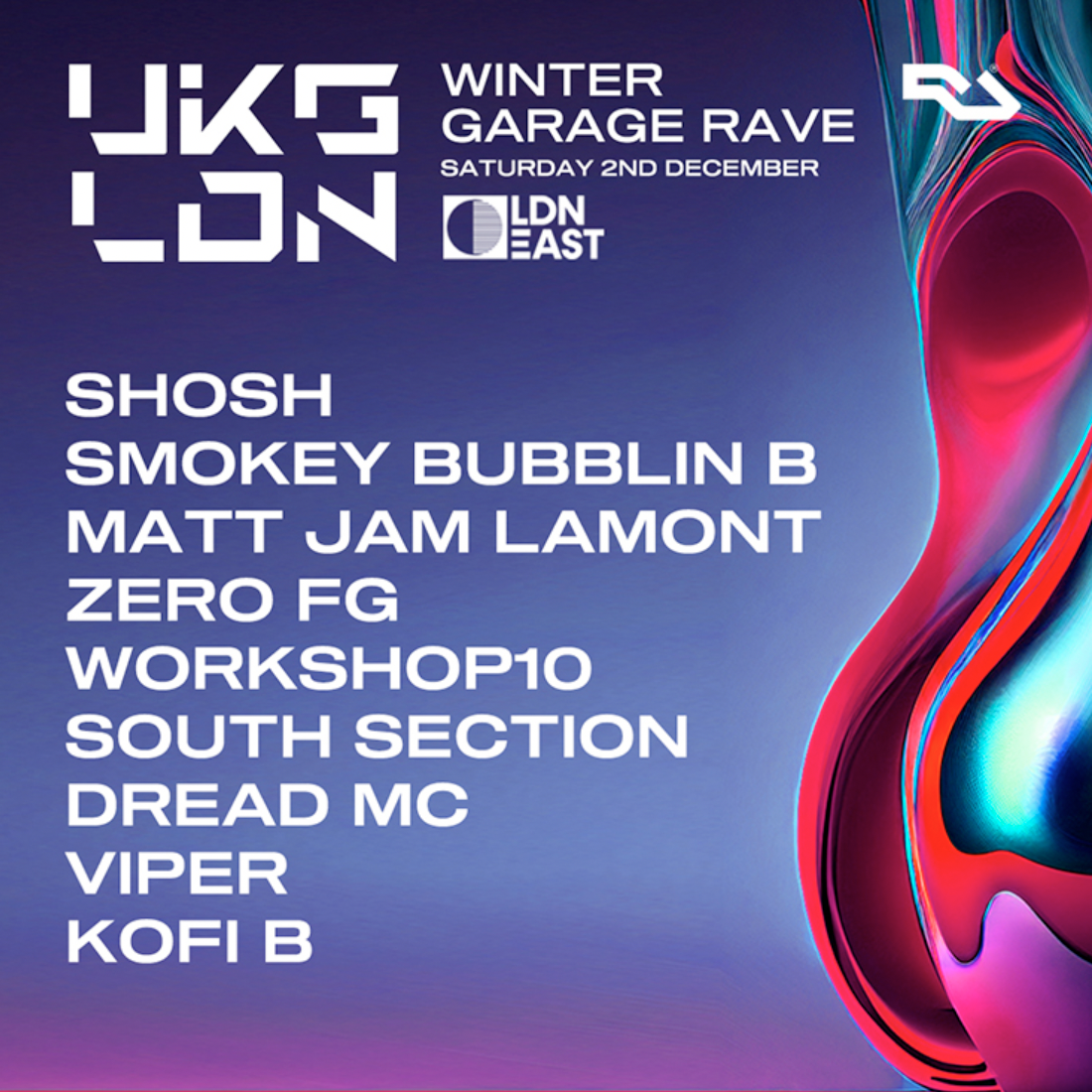 UKG LDN Winter Rave @ LDN East