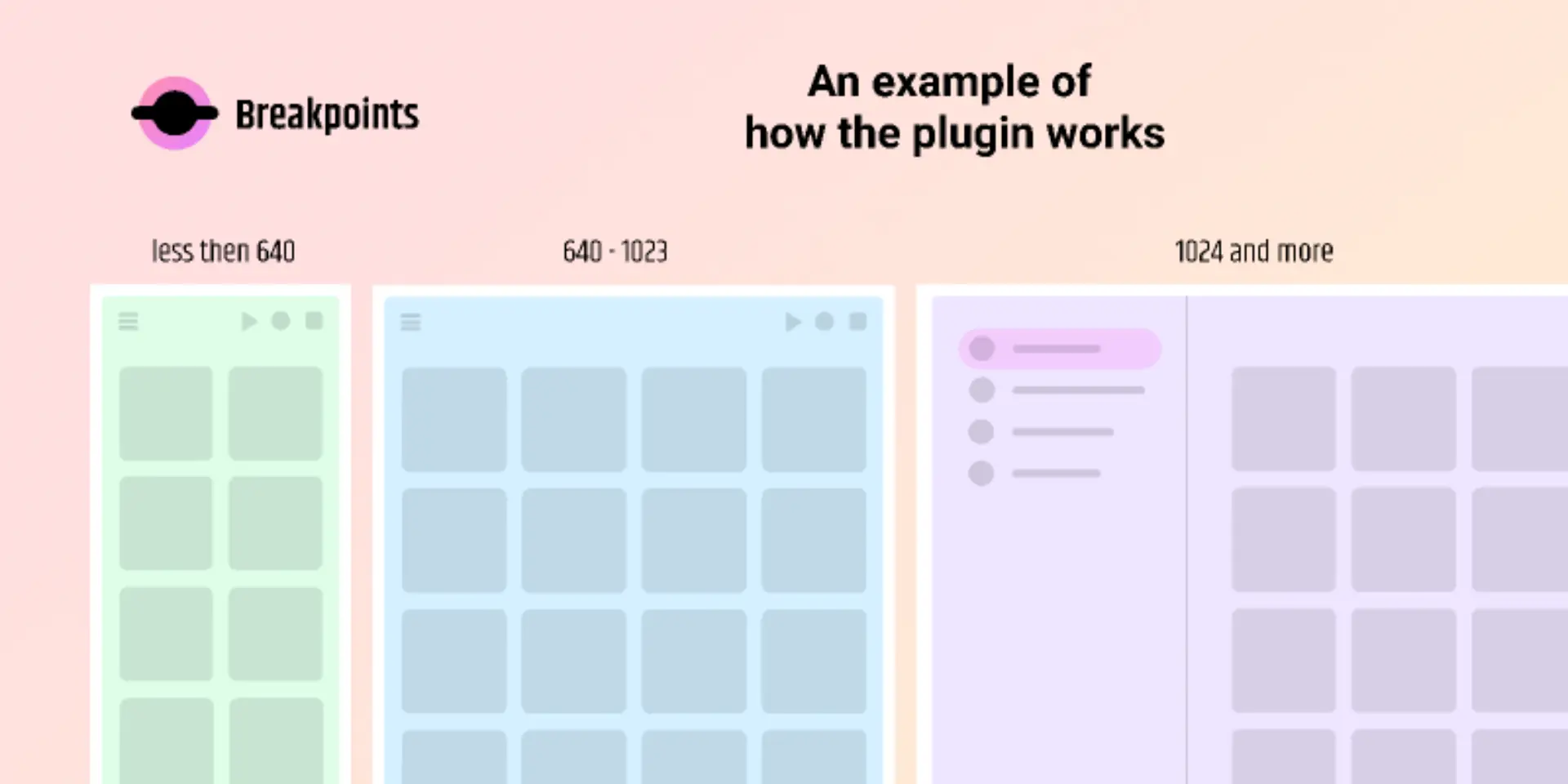 Breakpoints Plugin shown