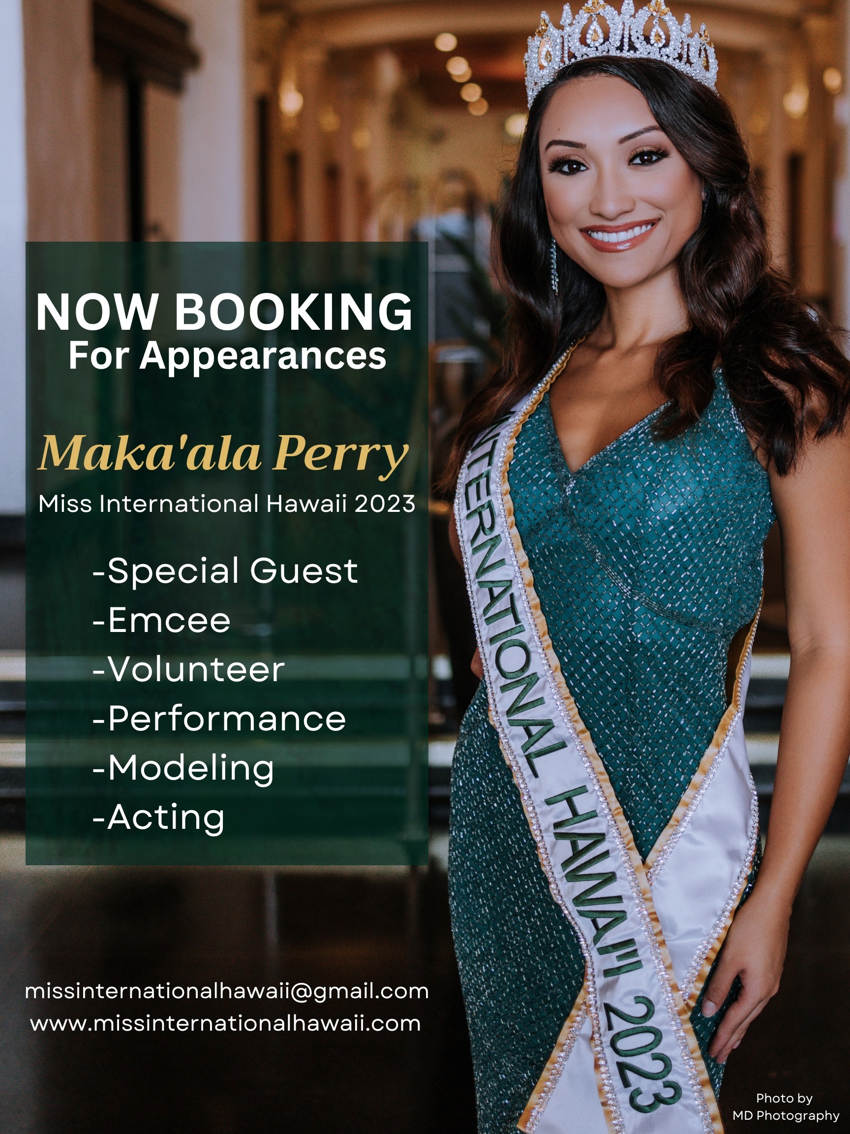 MISS HAWAII 1983 visual data 2