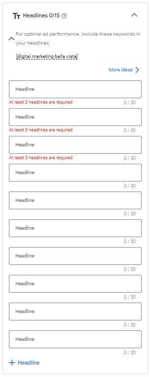 What are Headlines in Google Ads | Adwords Headlines - Blurry Marketing