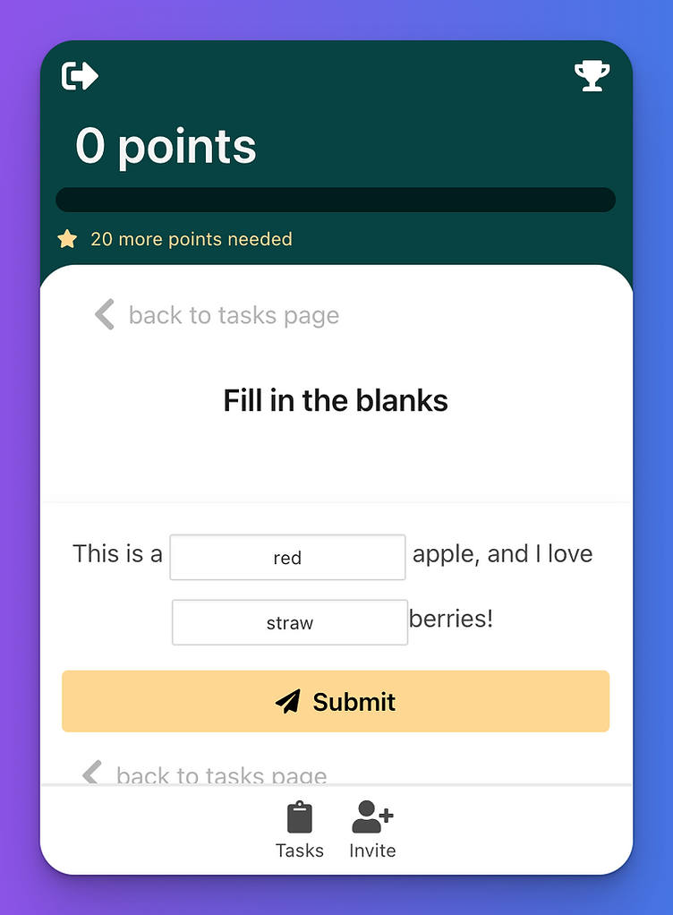 New Task Types for Even More Engaging Games - PlayTours
