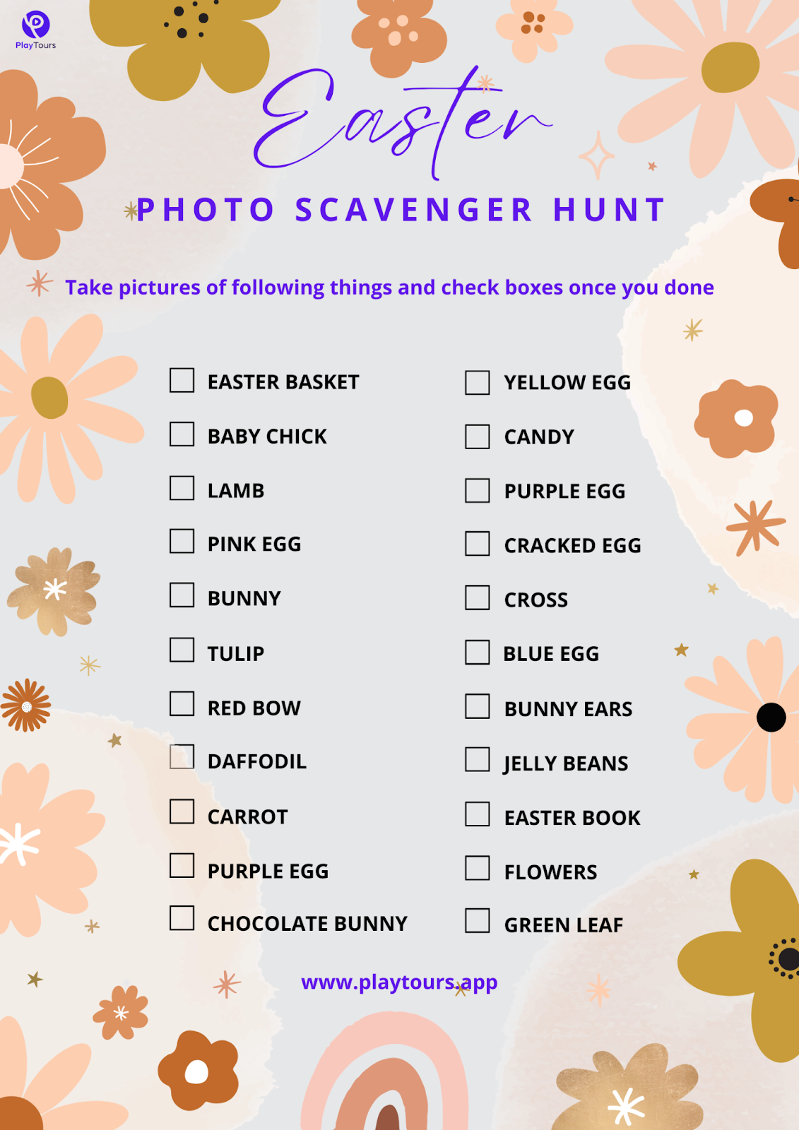 11 Easter Scavenger Hunt Ideas with Free Printable Game Cards - PlayTours
