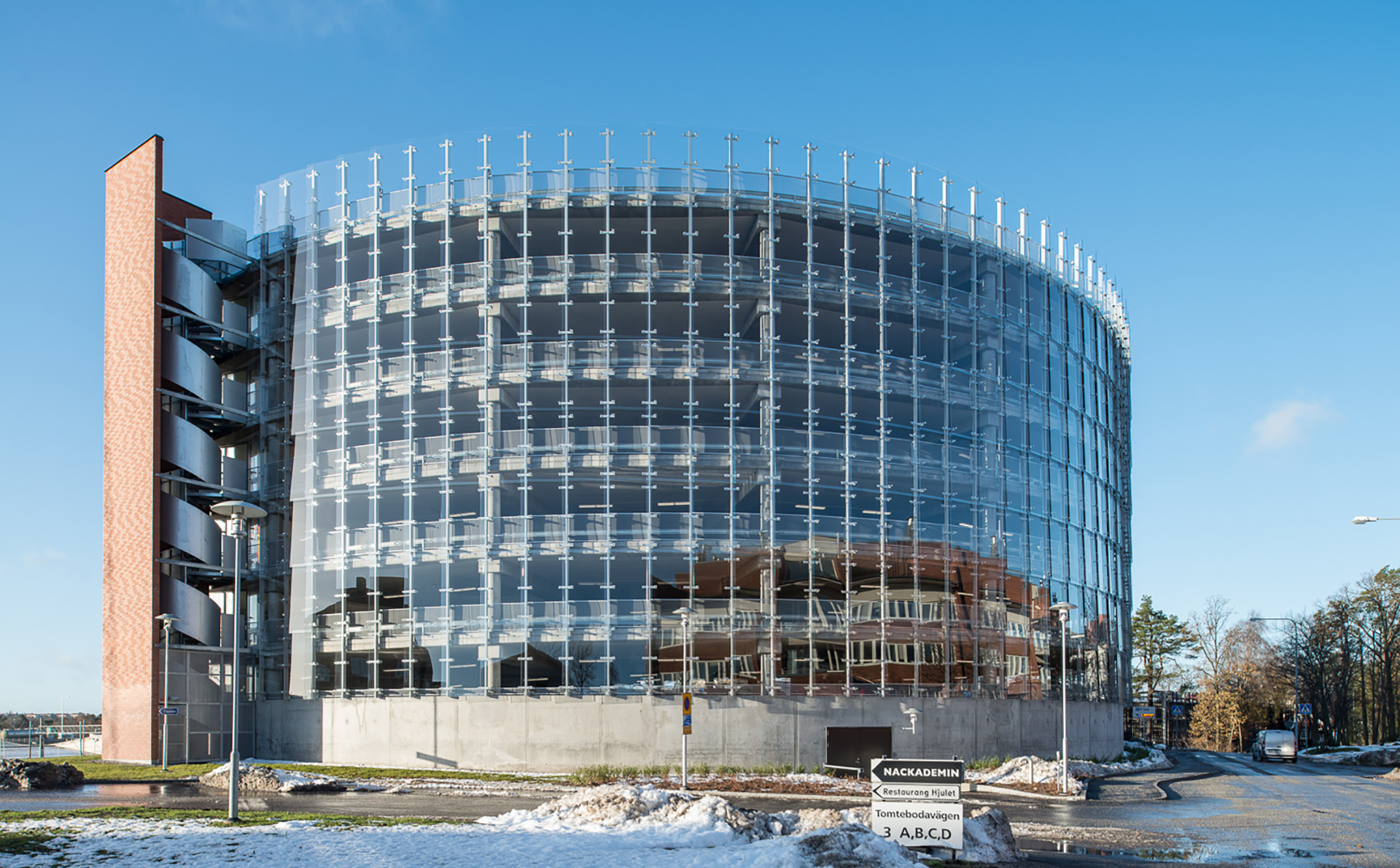 Parking Garage Campus Solna