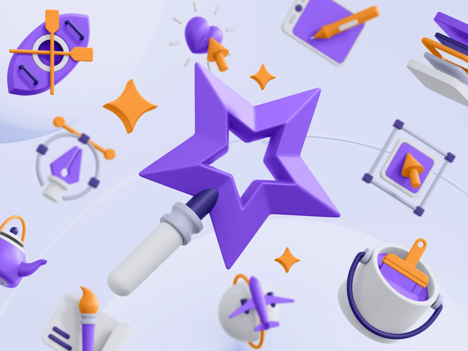 Customizable 3D Icon Library - VisualTap