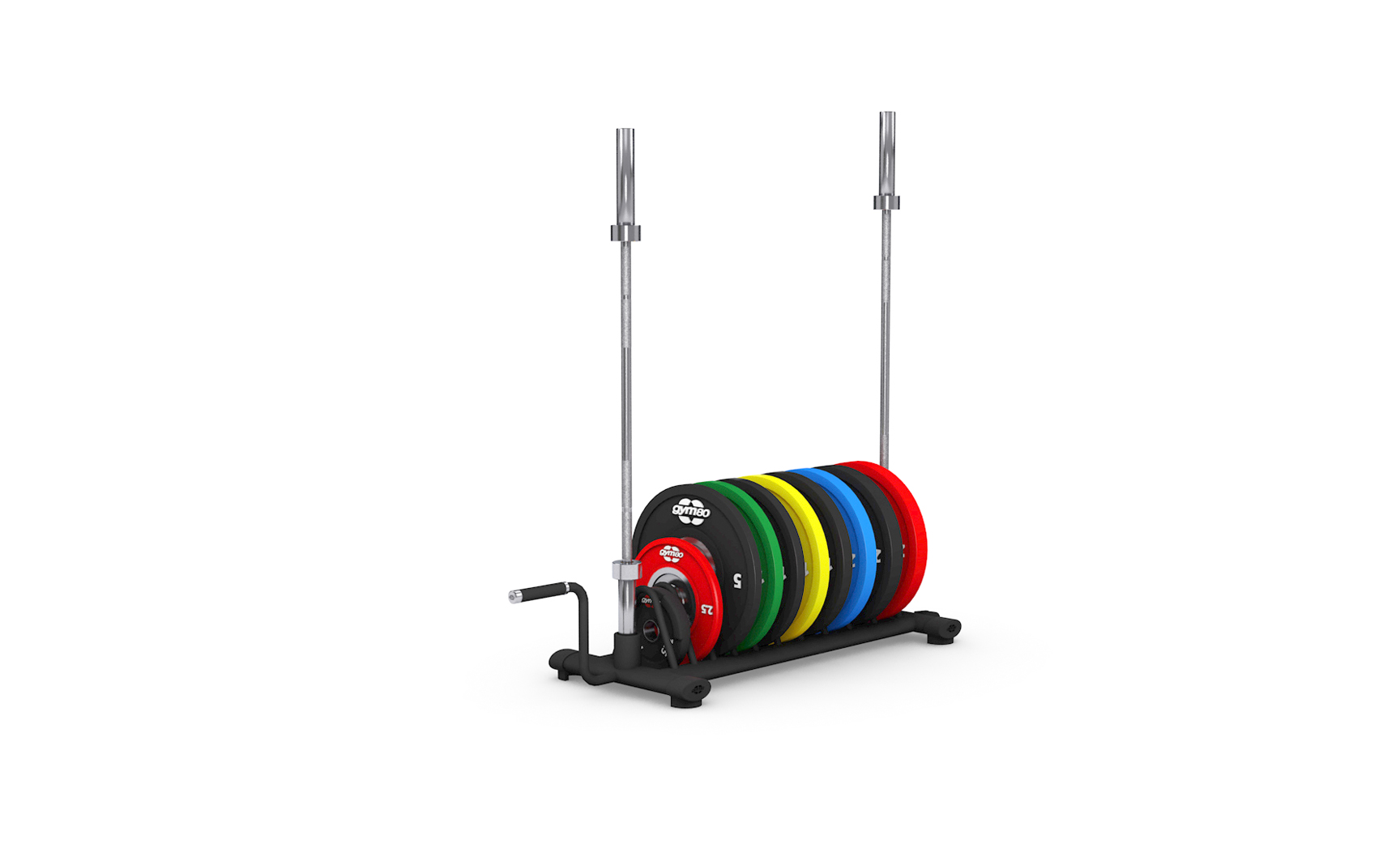 VERTICAL BARBELL AND PLATE HOLDER Gym80