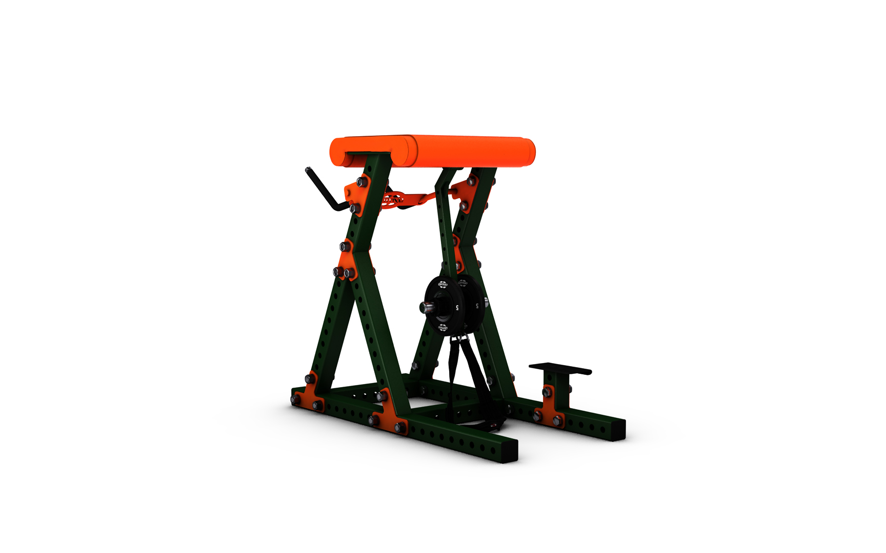 80A00013 REVERSE HYPER EXTENSION MACHINE | Gym80 Reverse hyper extension machine