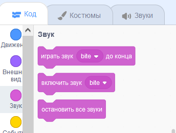 Создание анимации в Scratch