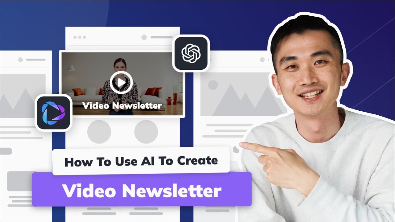 How to Use AI to Create a Video Newsletter in Minutes Using ChatGPT+