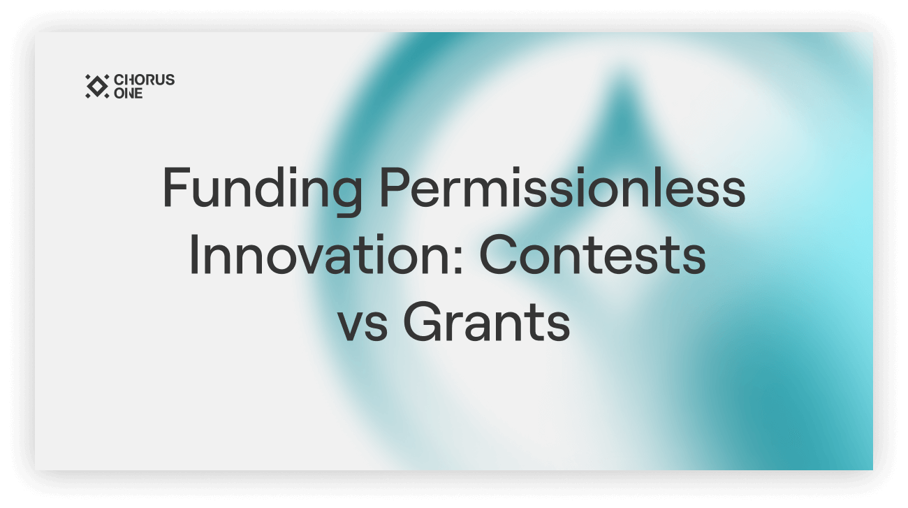 Funding Permissionless Innovation Contests vs Grants by Xavier