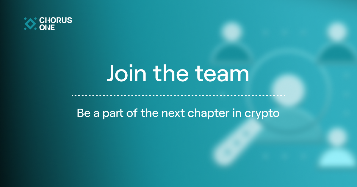 Chorus One Stake Crypto Without Complexities Most trusted