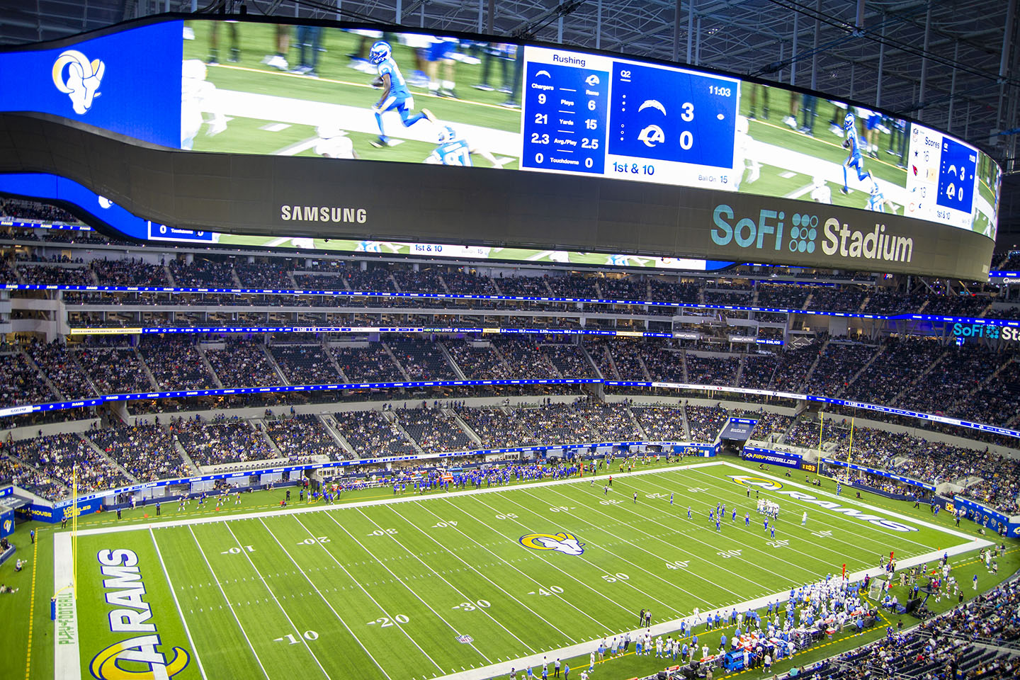 SoFi Stadium Clair Global