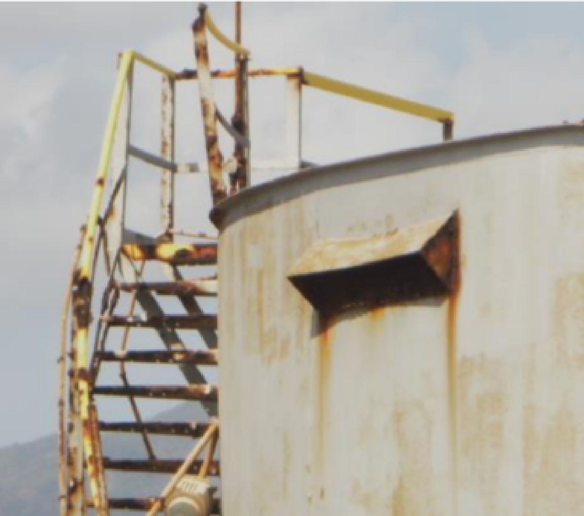 Access structure damage