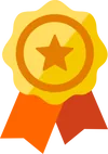 Award ribbon icon