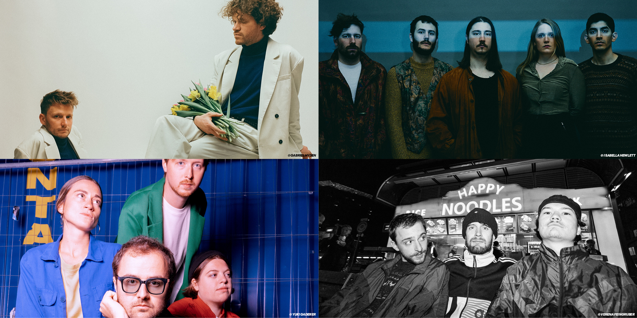 Gabriel Hyden, Isabella Hewlett, Verena Freingruber, Yuki Gaderer