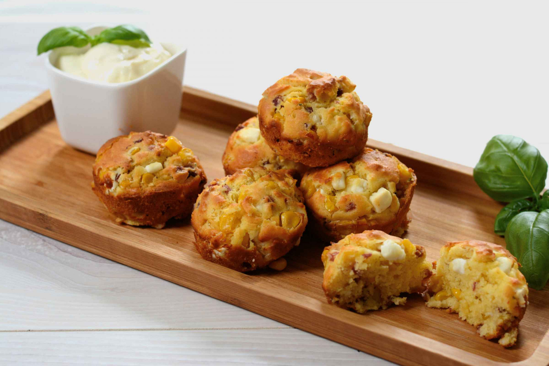 Maismuffins mit Speck | Rezepte für unsere Produkte