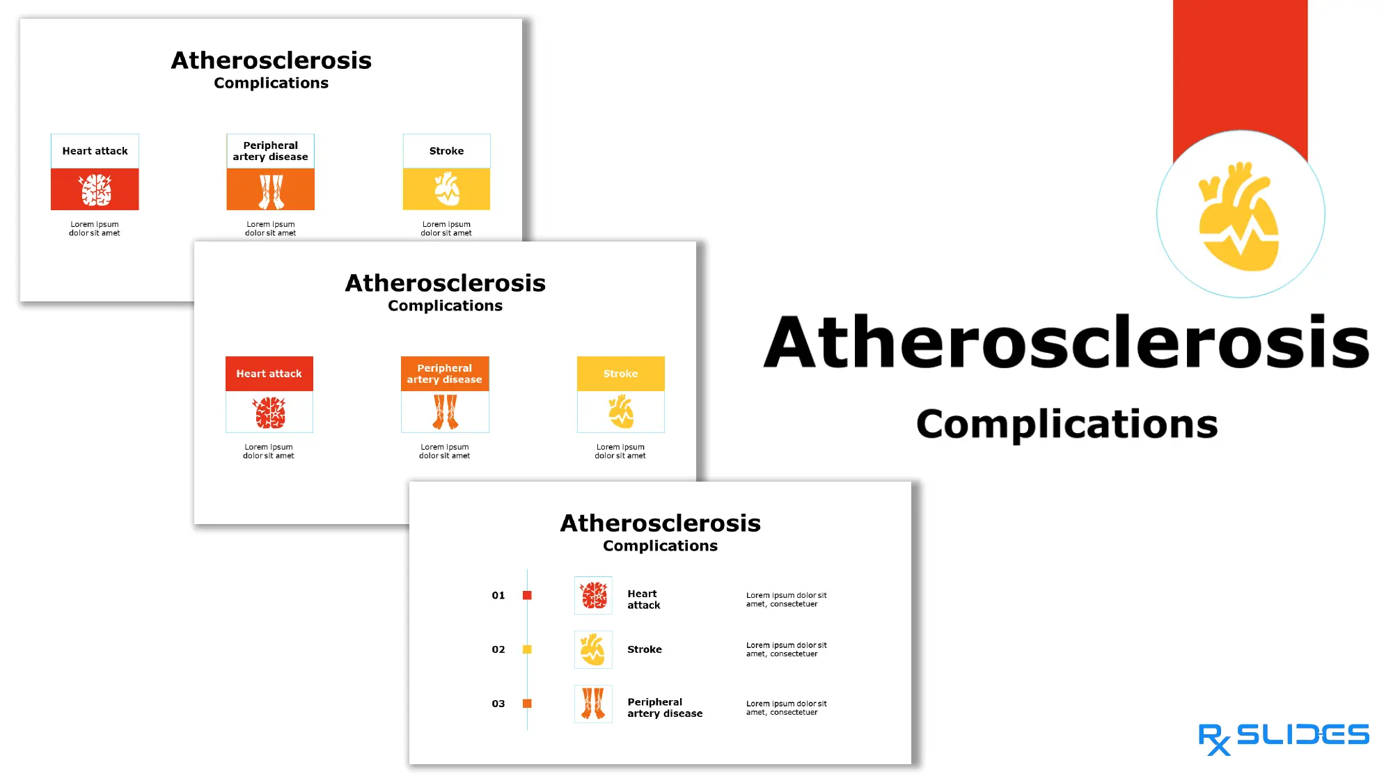 Download Atherosclerosis PowerPoint Template| RxSlides