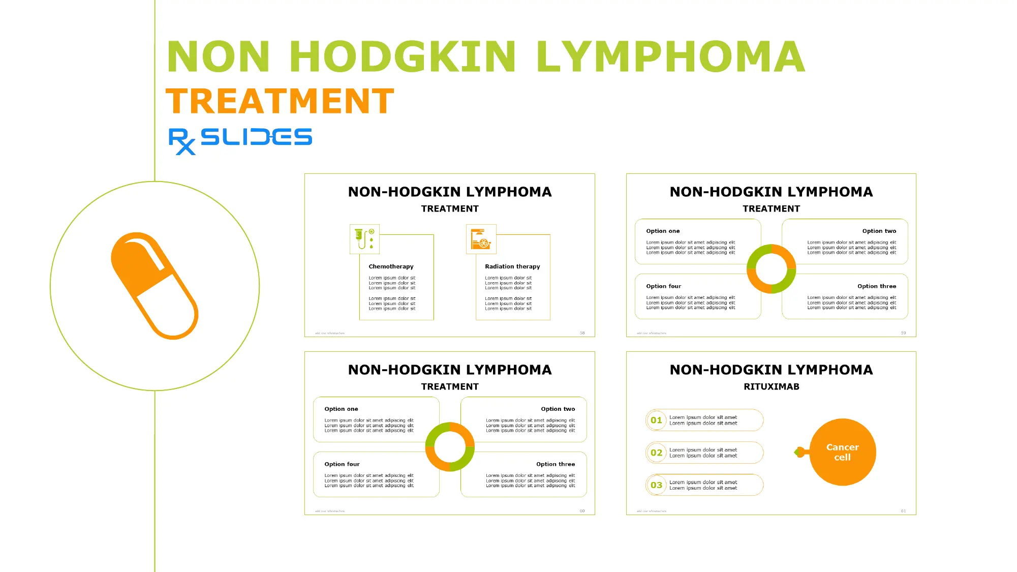 Download Non Hodgkin's lymphoma PowerPoint Template | RxSlides
