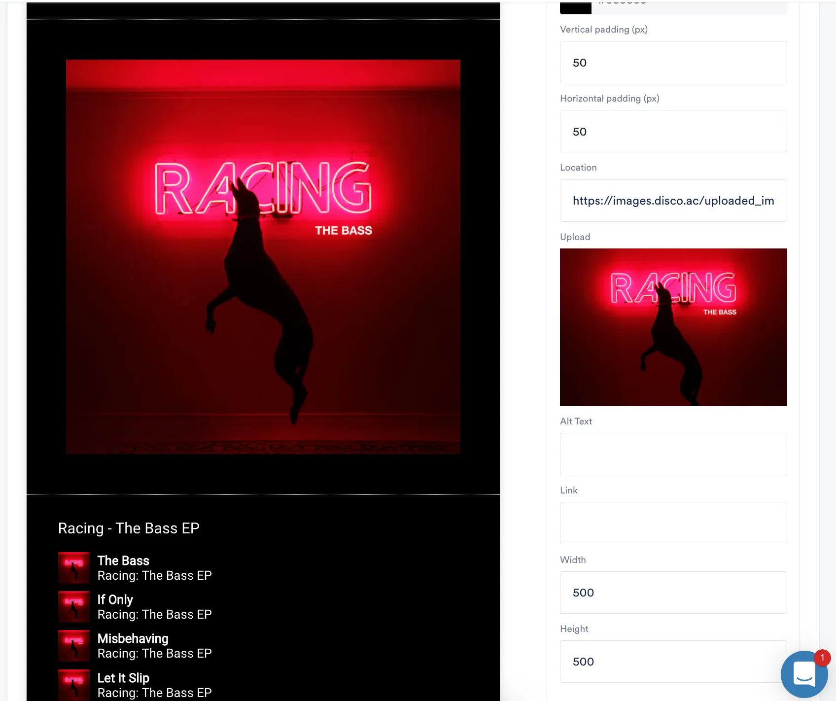 Email Creator Advanced Design