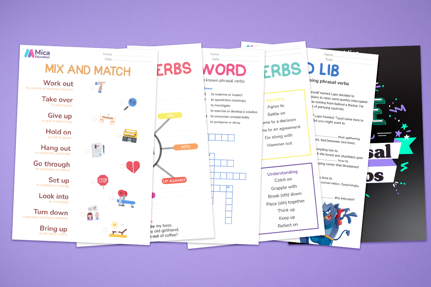 Mica Education Shop - Present Continuous Bundle