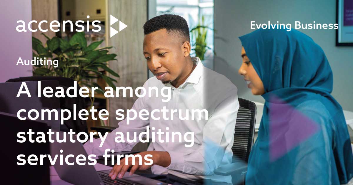 Statutory auditing services by one of the leading auditing firms in Durban