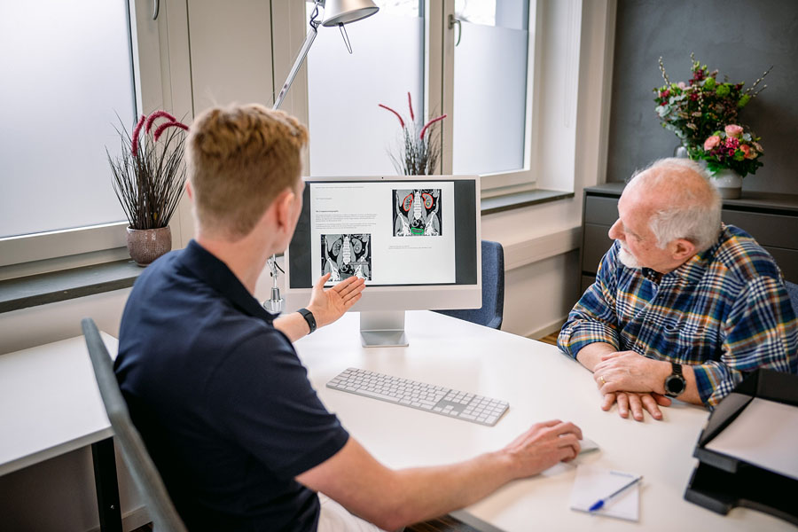 Patientengespräch in der Urologie Münster