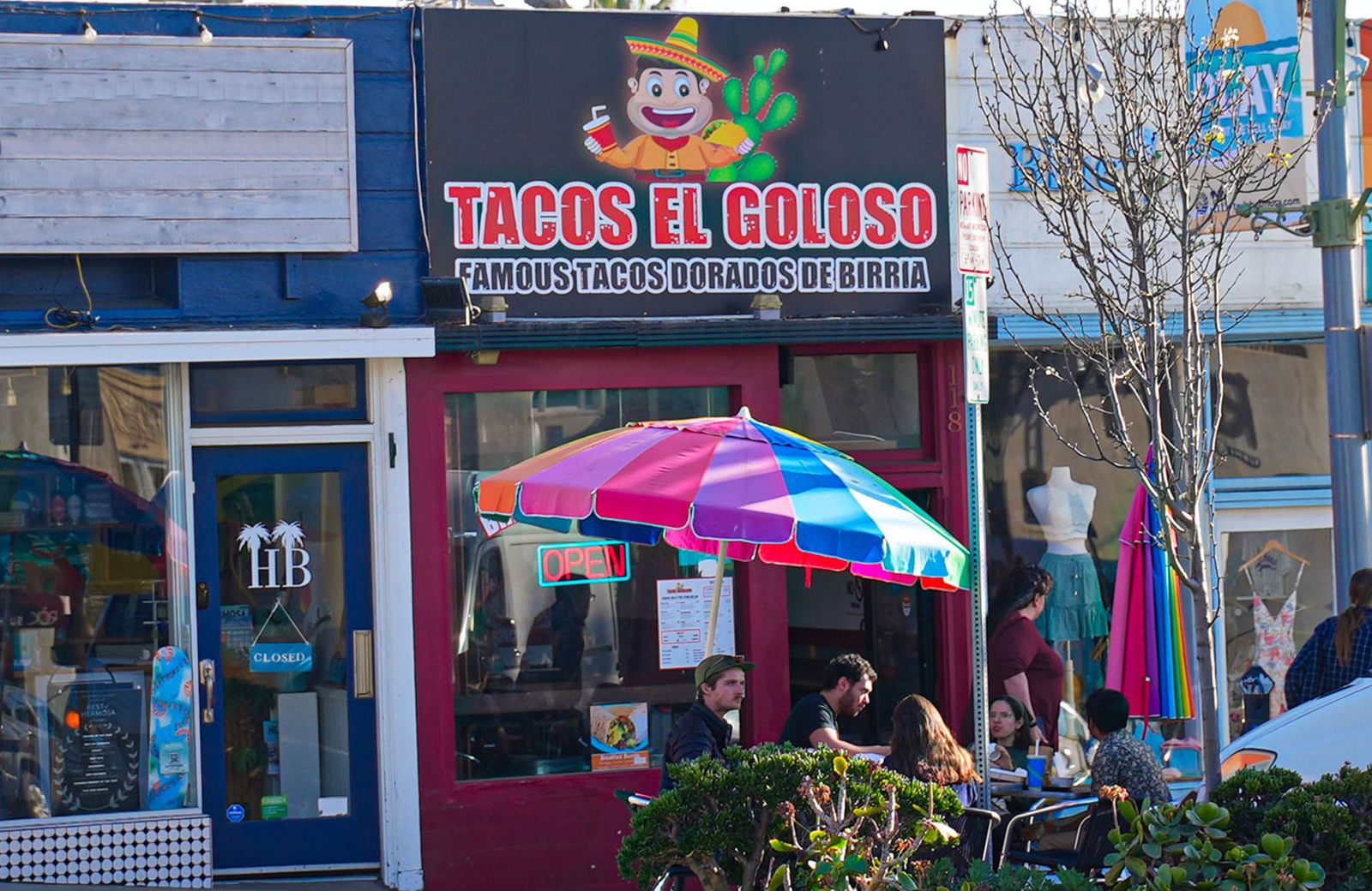 Pier Ave Tacos El Goloso Hermosa Beach CA