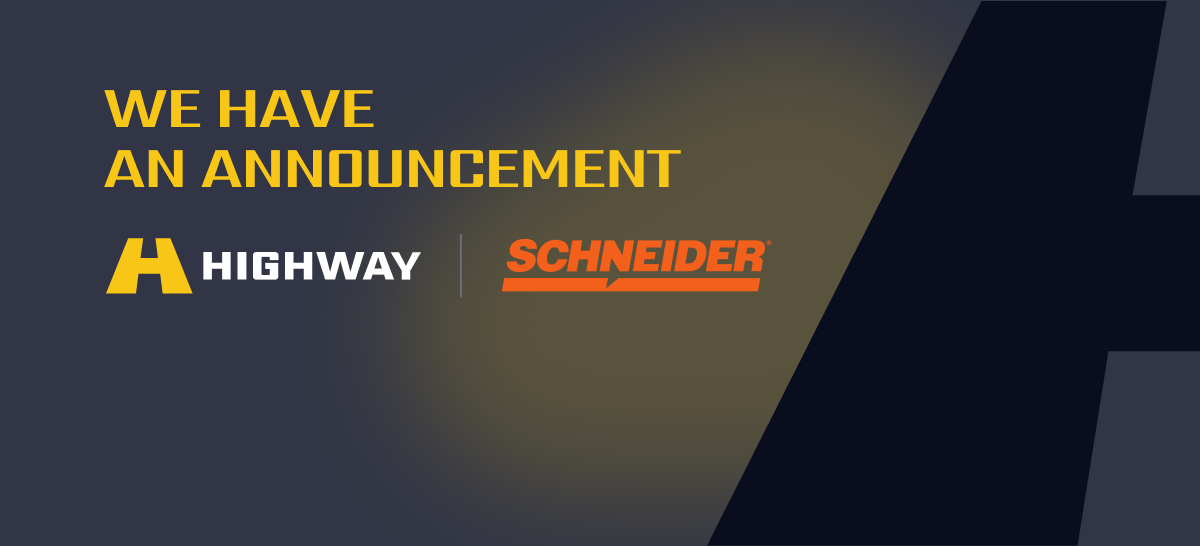 Highway Collaborates with Schneider to Elevate Carrier Identity