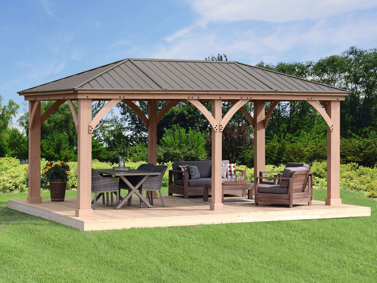 Create The Perfect Backyard with a Costco Gazebo National Assemblers