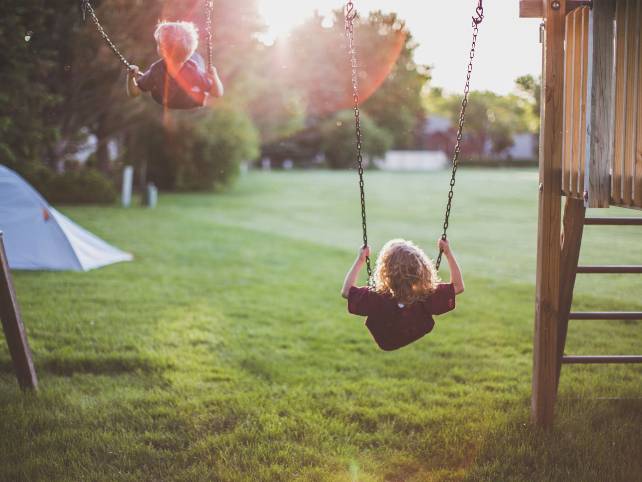 Bring Joy to Your Backyard with Wooden Swings | National Assemblers