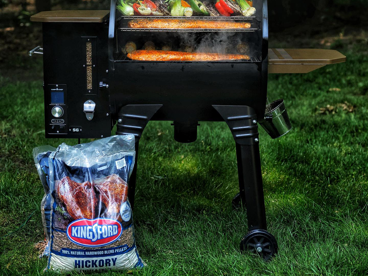 Grilling with Kingsford Pellets National Assemblers