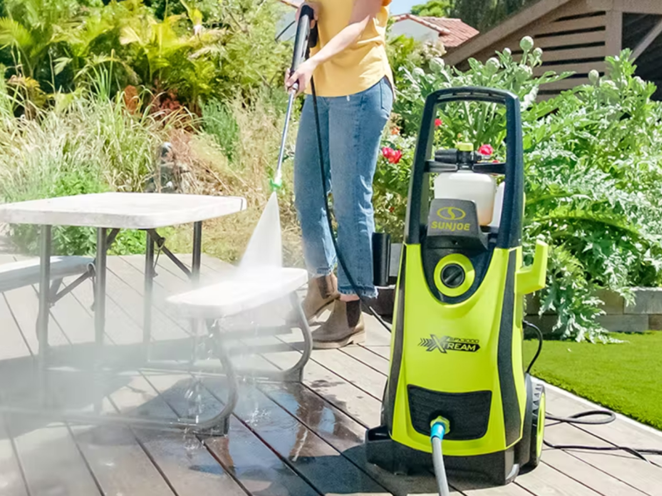 Sun Joe Pressure Washers: Clean and Green Living | National Assemblers - How To Use A Sunjoe Pressure Washer