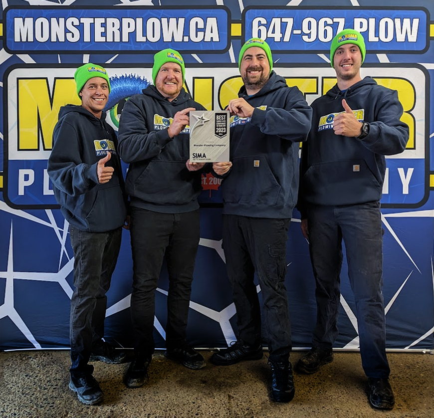 Monster Plowing Company Wins SIMA's Best Employers in Snow and Ice