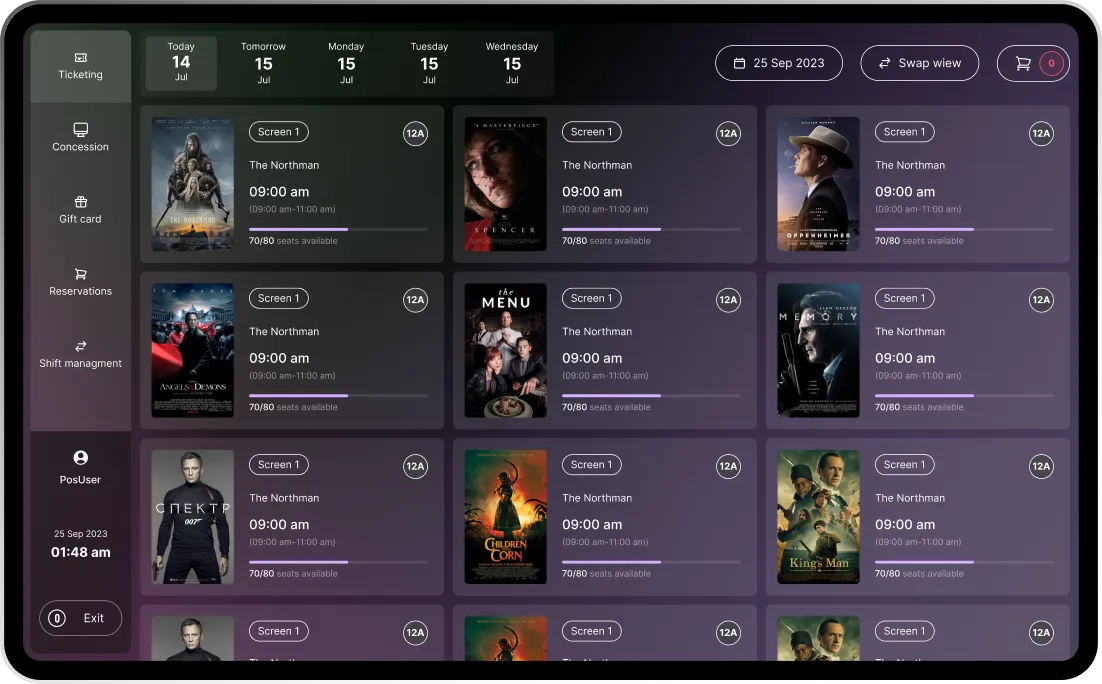 Cinema Management | Movie Theater, Cinema Software- CINEsync