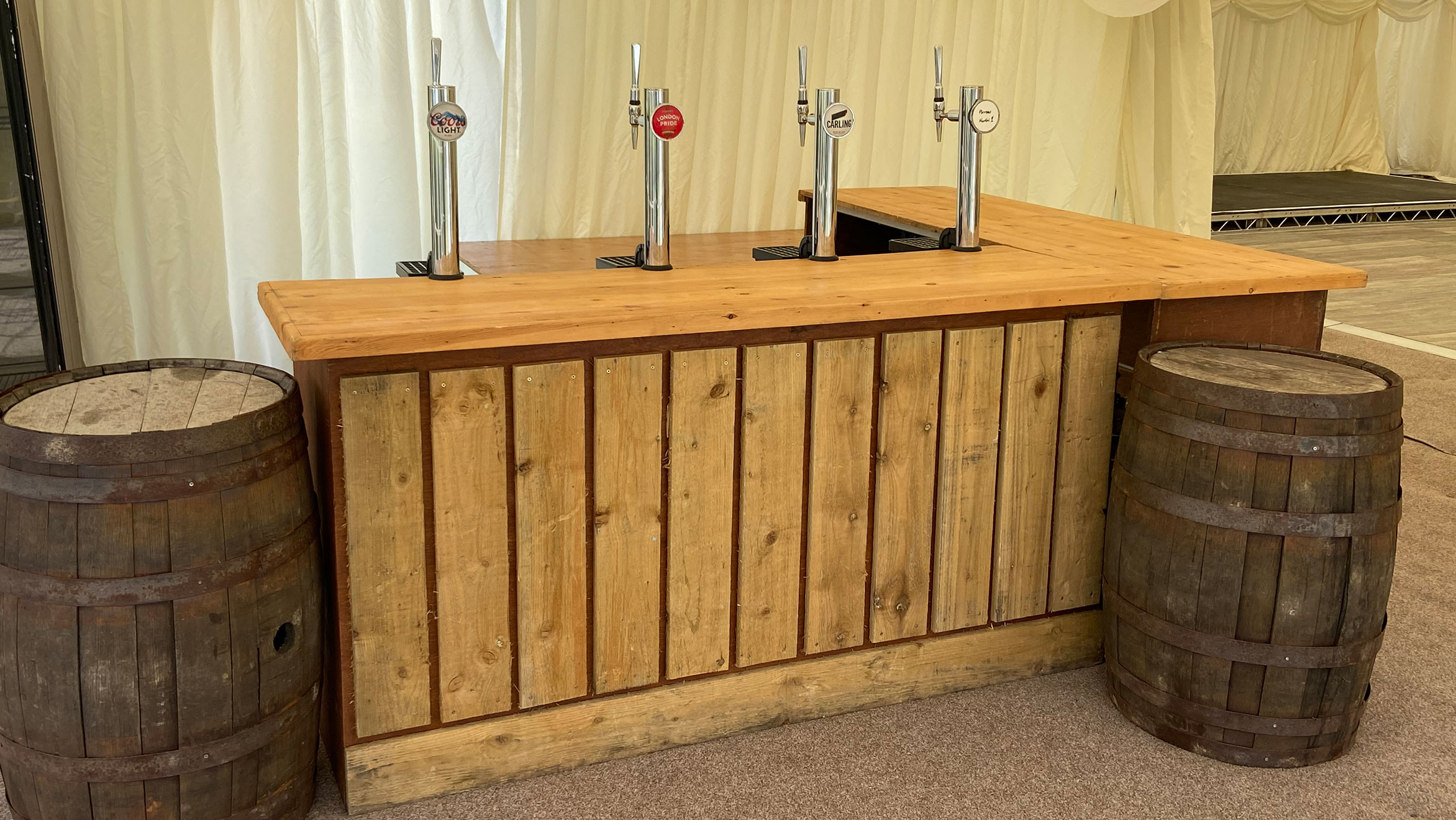 Drinks Taps for a Wedding Rent A Keg