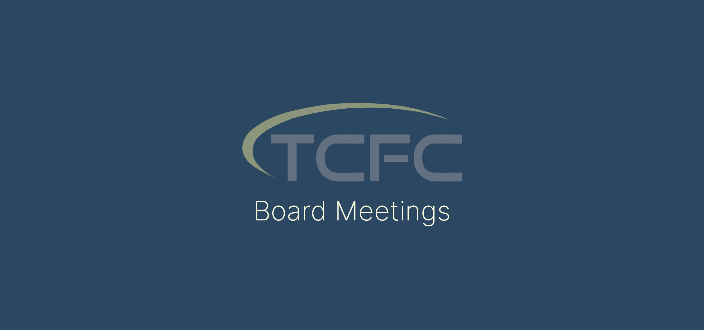 TCFC - Board Meetings