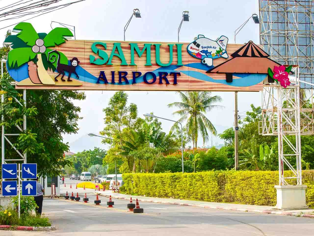 Arrivals at Koh Samui Airport