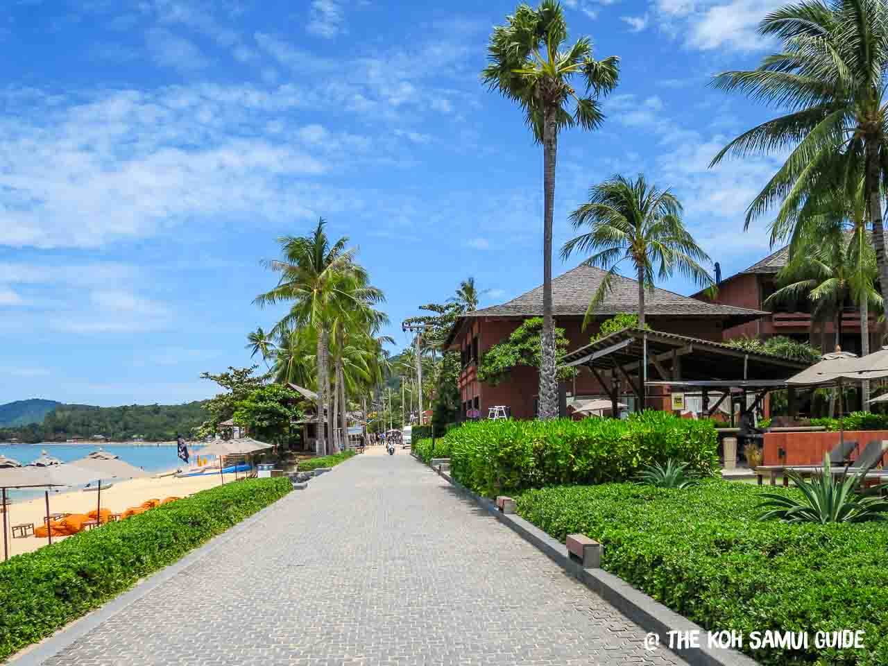 Staying on Bophut Beach or in Fisherman's Village? You'll be able to walk everywhere in this vicinity. Unless you want to explore elsewhere, you can easily get around this area on foot. Hansar Samui and Holiday Inn Resort Samui Bophut Beach are especially convenient with direct access to paved roads.