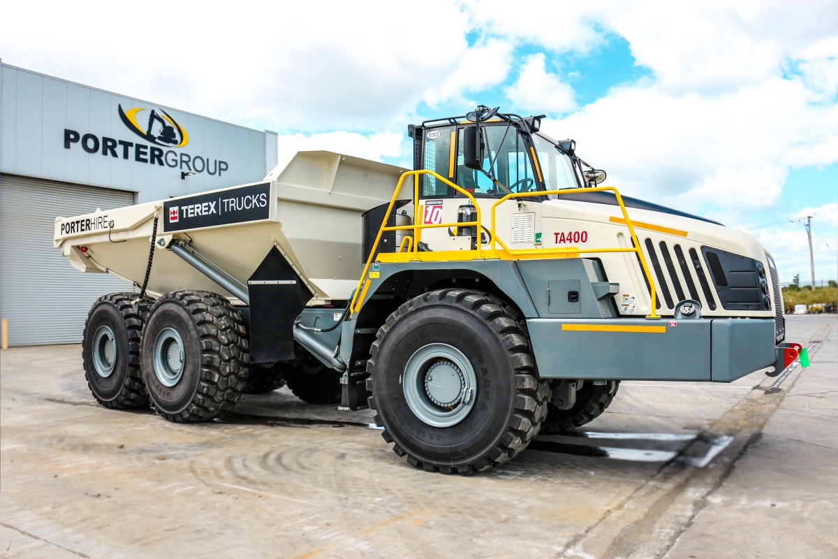 Porter Hire Rent 40T Dump Truck
